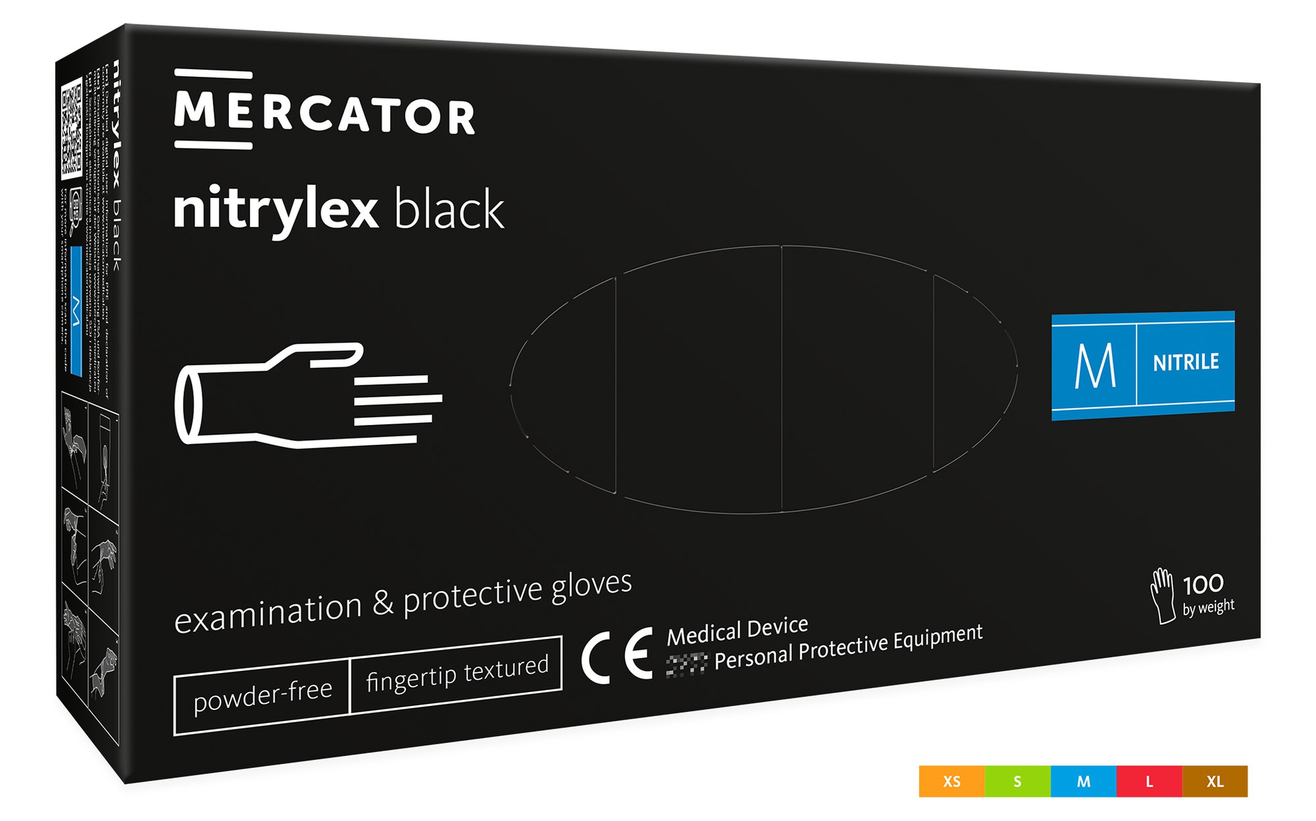 MERCATOR hybrid+  Mercator Medical – fabricant de gants et de