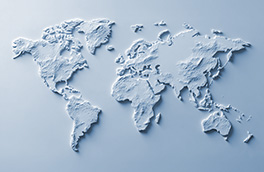 Des ventes dans 70 pays sur les 5 continents